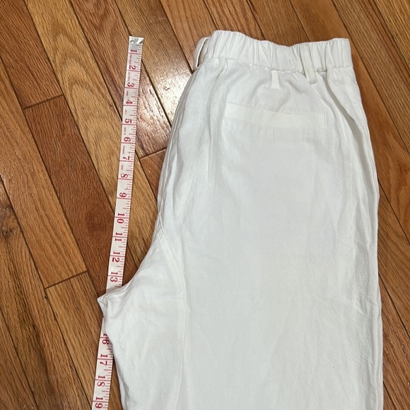 NWT🌸UTCOCO COLLECTION white joggers pants with pockets - Picture 16 of 17